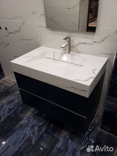 Ванны, раковины, столешницы, вазы из керамогранита