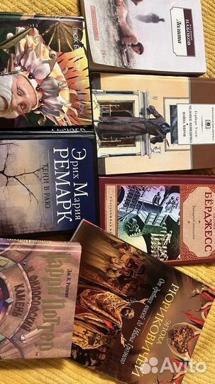 Книги Поттер заводной апельсин ремарк лолита