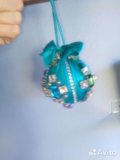 Елочные игрушки ручной работы