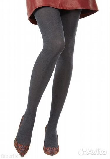 Колготки 80 den с жаккардовым узором
