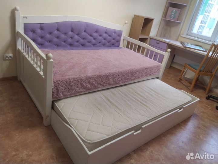 Детская кровать двухъярусная бу