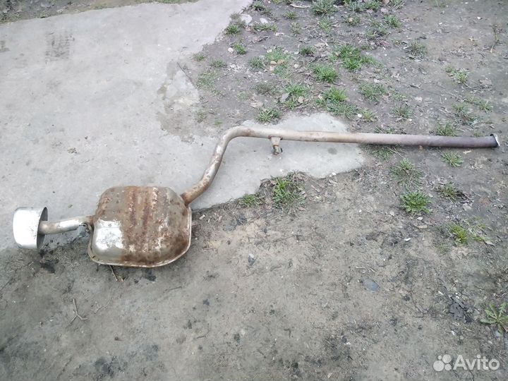 Глушитель kia optima