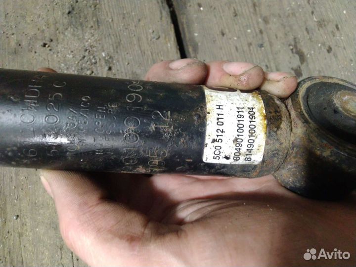 Амортизаторы Пружины задние Jetta 6