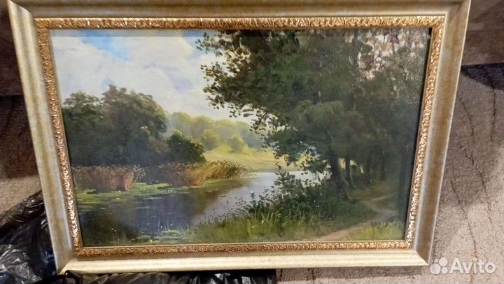 Старинная антикварная картина