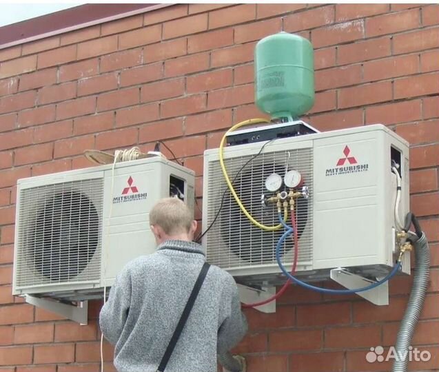 Заправка кондиционеров фреоном, чистка диагностика