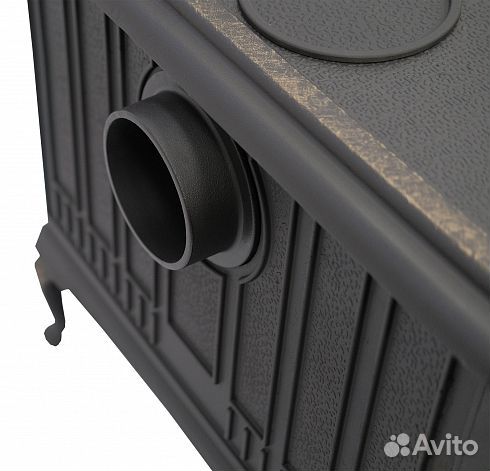 Печь-камин чугунная 