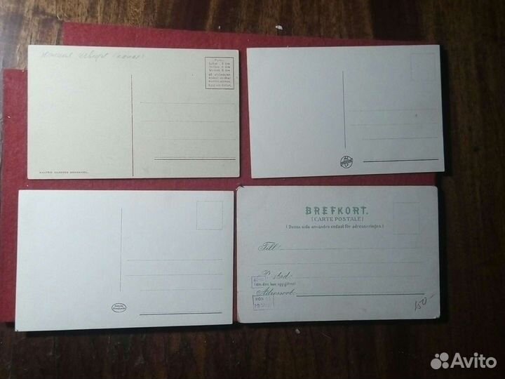 Фото / город Стокгольм,Швеция/ 4 шт XX век