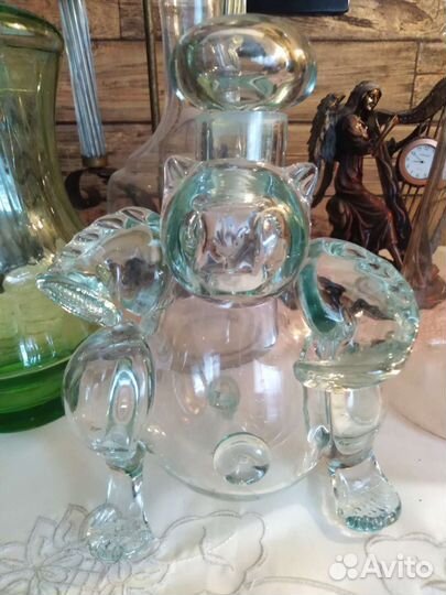 Кувшины штофы графины стекло СССР