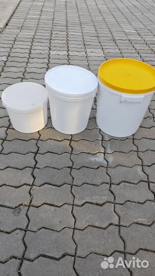 Куботейнеры 23л б/у, ведра 10.20.32 литра