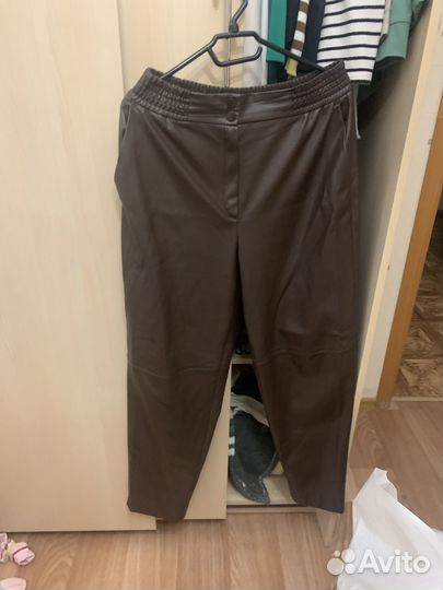 Кожаные брюки