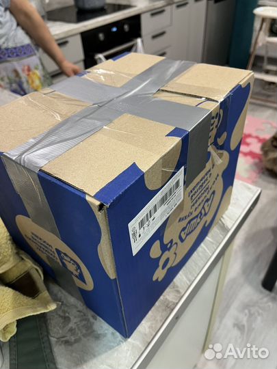 Коробка детских игрушек