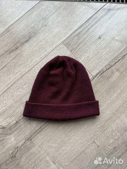 Шапка бордовая New Era демисезон