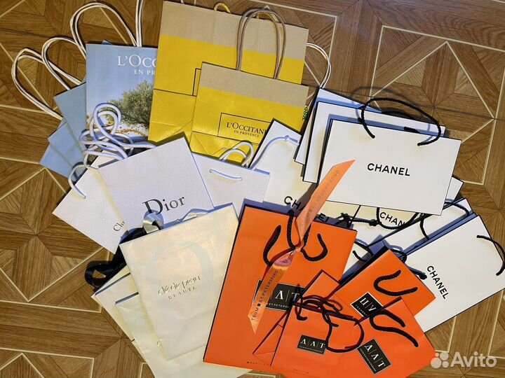 Брендовые пакеты Dior, Chanel, цум, Tom Ford