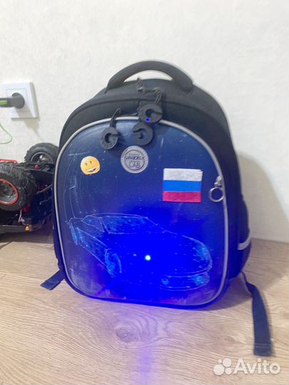 Рюкзак школьный для мальчика grizzly