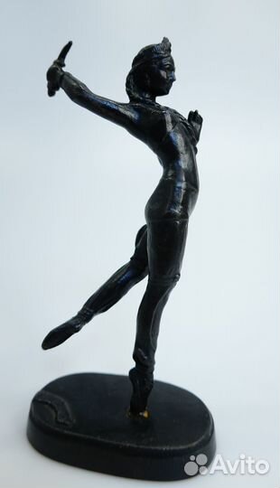 Статуэтка балерина Зарема чугун литье Касли СССР