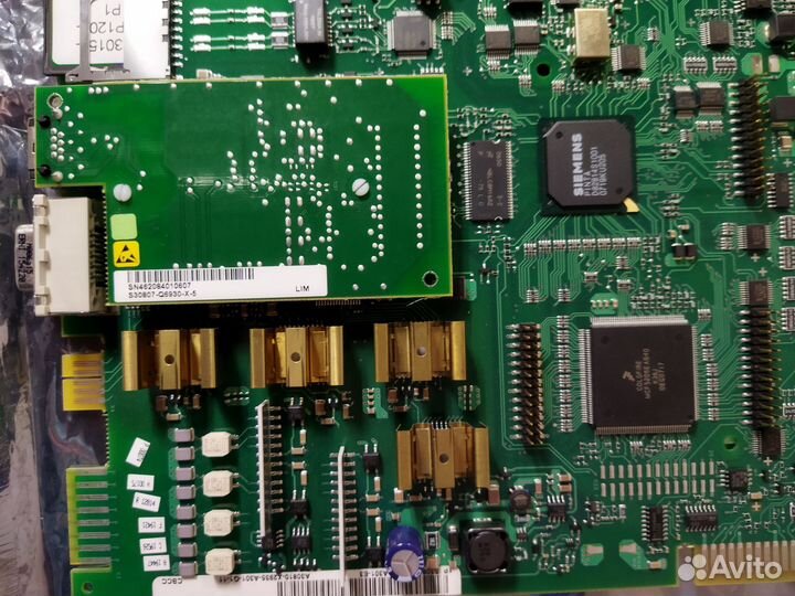 Процессорная плата cbcc от офисной атс Siemens Hic