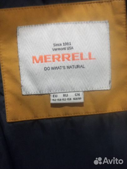 Куртка зимняя Merrell натуральный пух 152-158