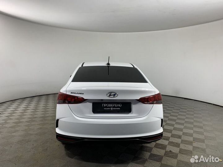 Hyundai Solaris 1.6 МТ, 2021, 54 498 км