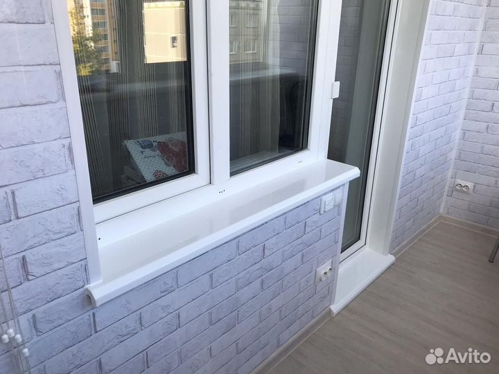 Остекление балконов и лоджий. Отделка балконов