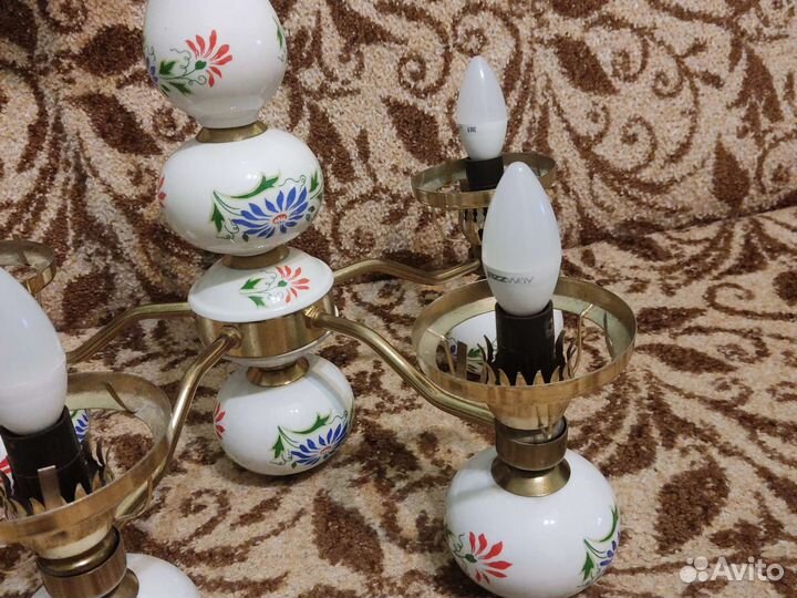 Люстра винтажная