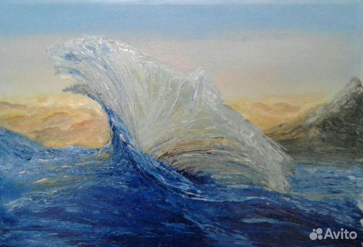 Картина маслом на холсте авторская