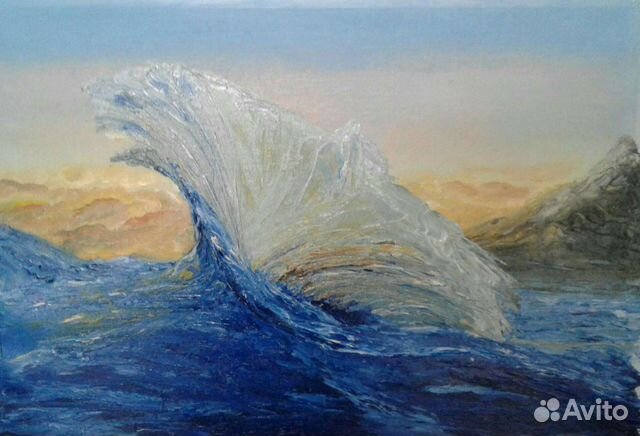 Картина маслом на холсте авторская