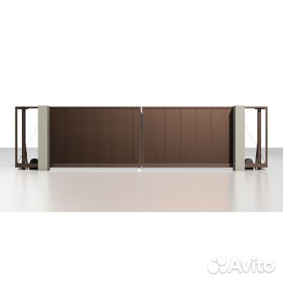 Откатные ворота под ключ