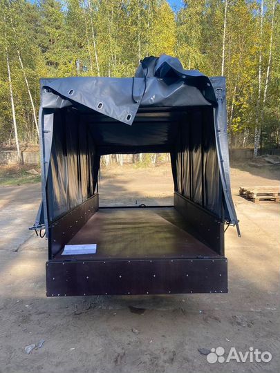 Прицеп одноосный 3.0х1.5 бортовой усиленный