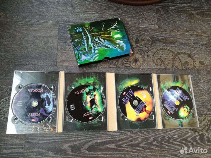 Фильм чужие DVD коллекционное издание 4 шт
