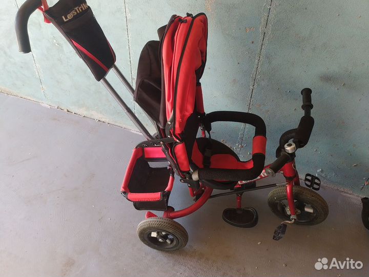 Велосипед коляска с ручкой