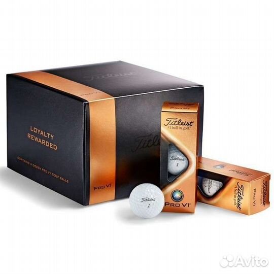 Подарочный набор мячей Titleist Pro V1 48штук