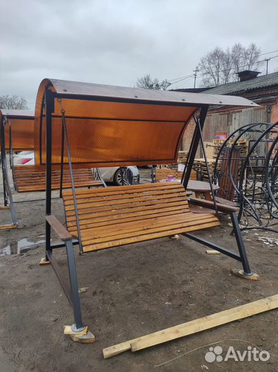 Качели садовые хит (проф труба 50*50)