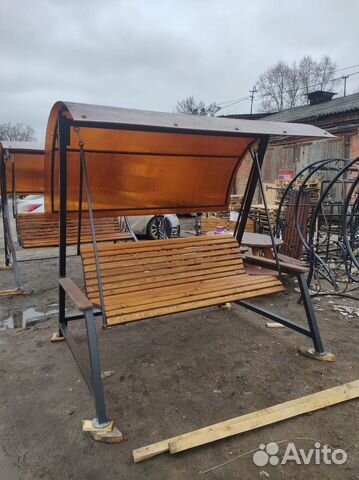 Качели садовые хит (проф труба 50*50)