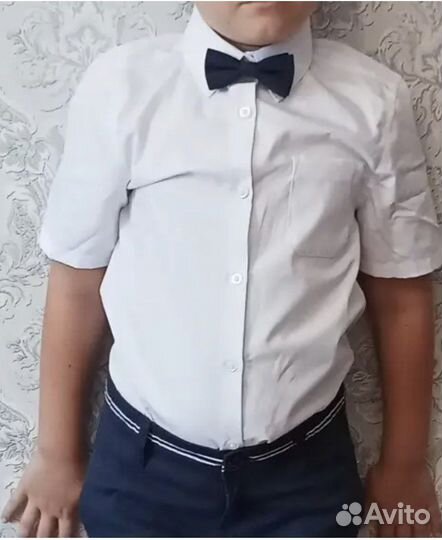 Рубашка белая школьная M&S