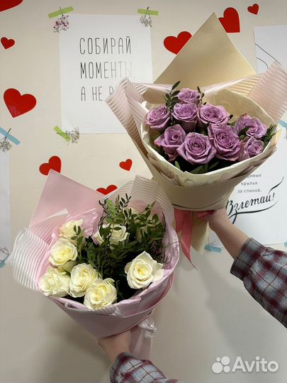 Букет из роз