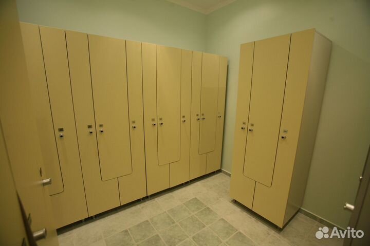 Шкафы в раздевалку с электронными замками