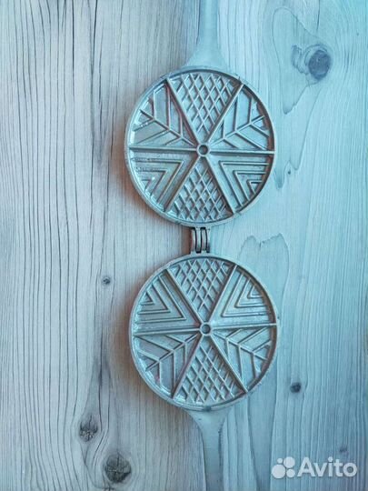 Вафельница СССР, алюминий