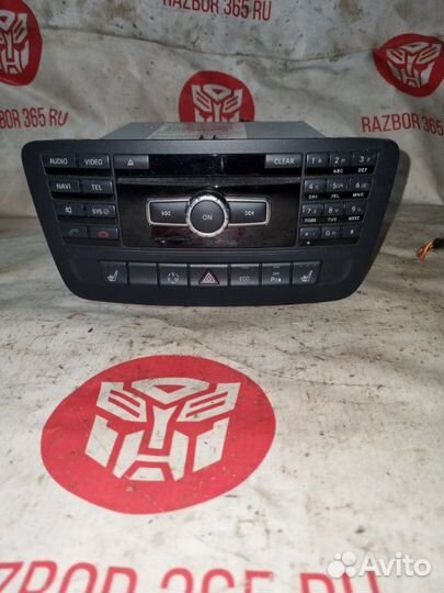 Блок управления магнитолой Mercedes-Benz Cla