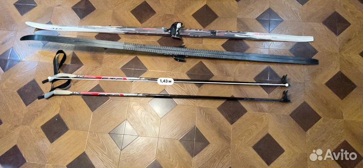 Лыжи беговые 180 см