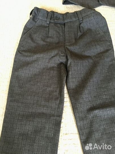 Костюм школьный с 2 брюками