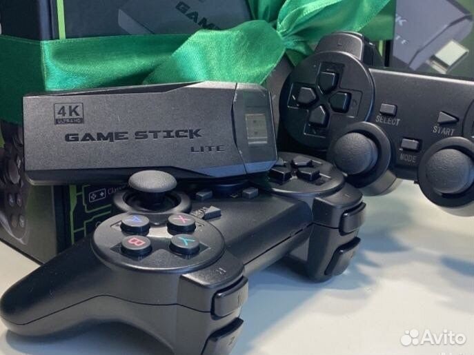 Игровая приставка game stick 4k 64gb + доставка
