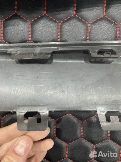 Юбка заднего бампера Mercedes w213