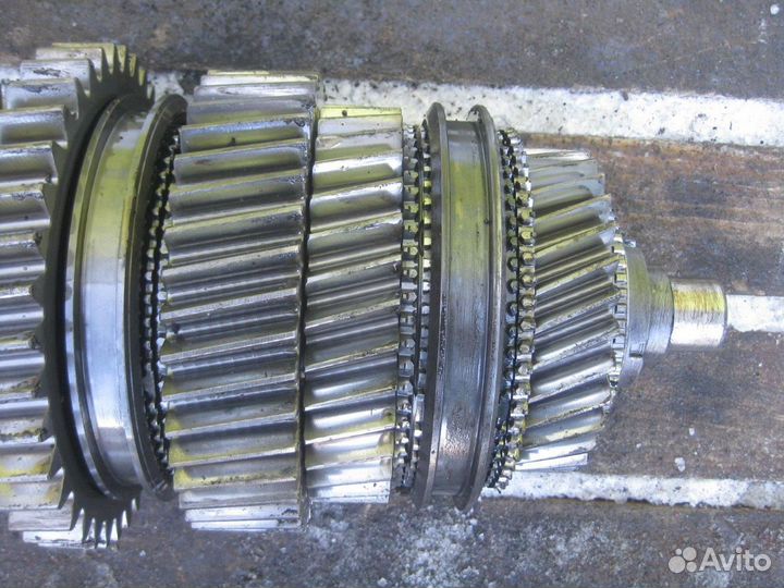 Вал вторичный кпп 1900234 scania, 4 - series