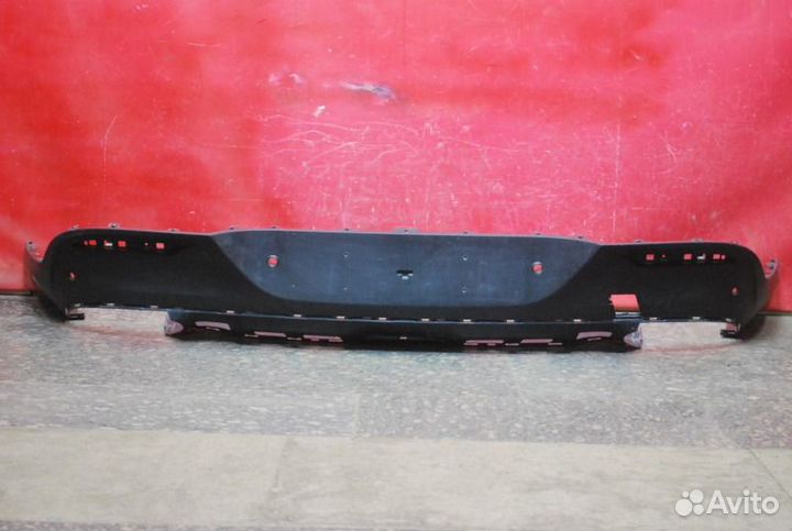 Юбка бампера задняя Mercedes Gle