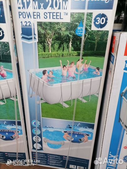 Каркасный бассейн 4.12х2.01х1.22