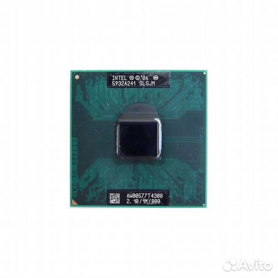 Intel Pentium T4300 / socket P / slgjm