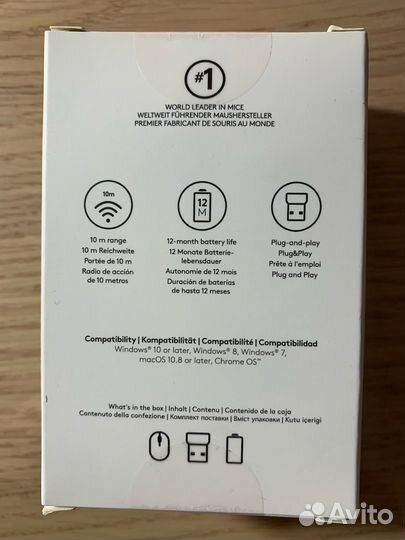 Беспроводная мышь logitech