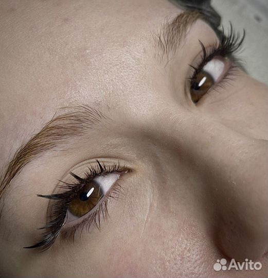 Наращивание ресниц Ламинирование бровей