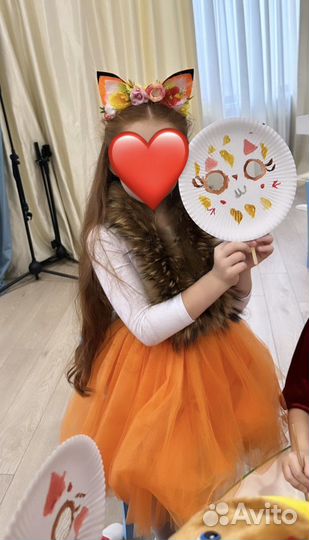 Костюм Лисы для девочки