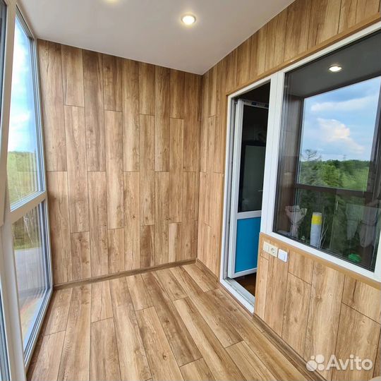 Остекление балконов / отделка балконов / балконы